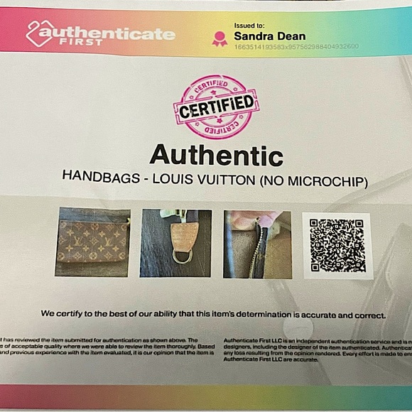 Louis Vuitton Monogram Pochette Pouch Bag with Chain - Picture 16 of 16